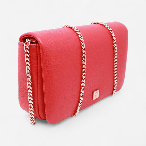 Chopard Ice Cube Red Leather Crossbody Bag 95000-1105 - THE SOLIST