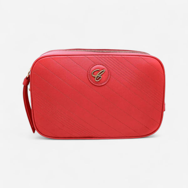 Chopard Happy Sport Red Leather Crossbody Bag 95000-1108 - THE SOLIST