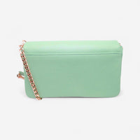 Chopard Ice Cube Mint Green Leather Shoulder Bag 95000-1173 - THE SOLIST