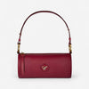 Chopard Happy Sport Bordeaux Leather Shoulder Bag 95000-1201 - THE SOLIST