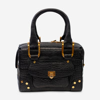 Chopard Caroline Mini Matte Black Alligator Leather Handbag 95000-0176 - THE SOLIST
