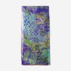 Chopard Animal World Purple/Green Organic Silk Chiffon Women's Stole 95005-0470