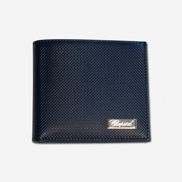 Chopard Il Classico Dark Blue Leather Men's Wallet 95012-0276
