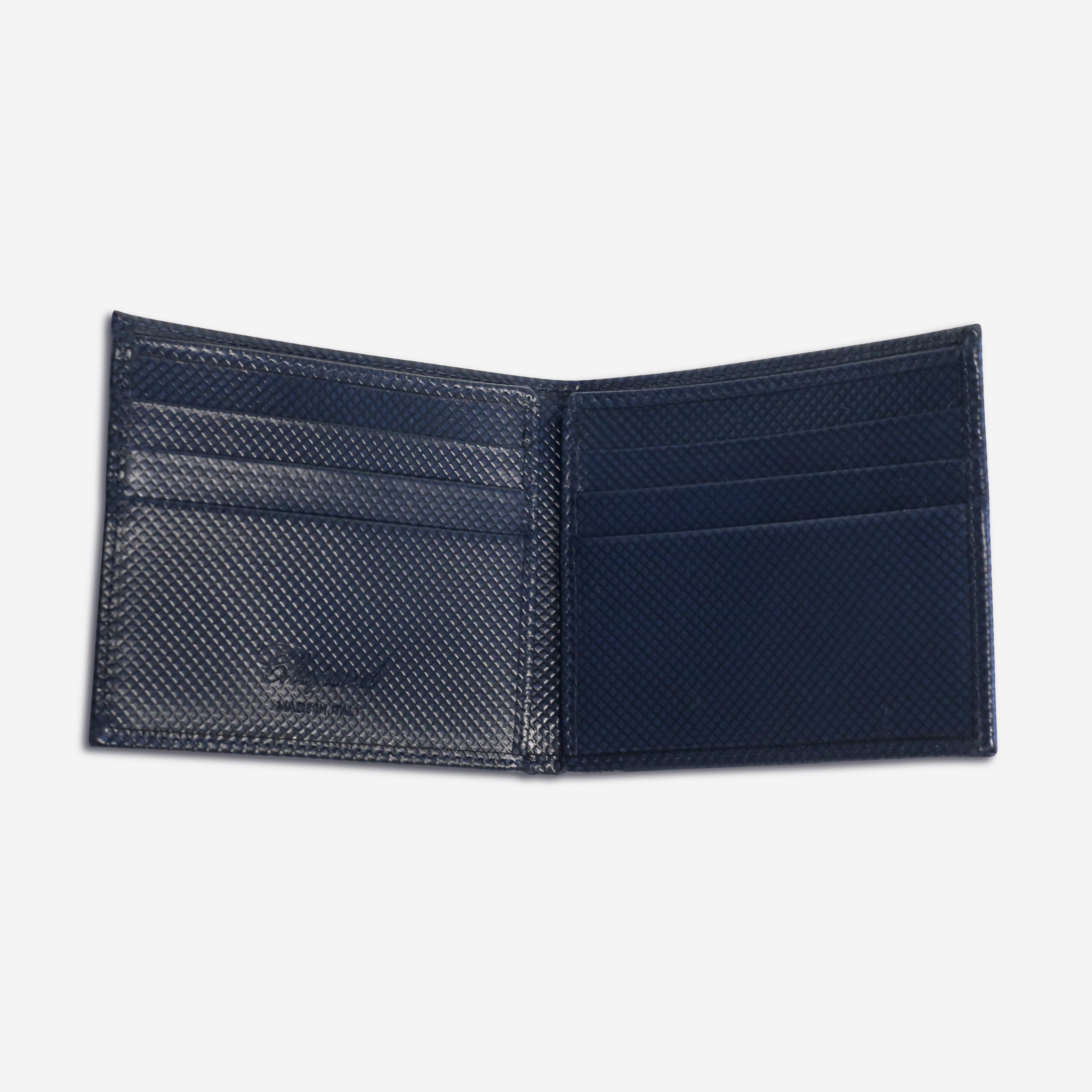 Chopard Classic Racing Dark Blue Leather Unisex Mini Wallet 95012-0319