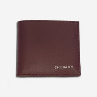 Chopard Classic Burgundy Leather Unisex Mini Wallet 95012-0350