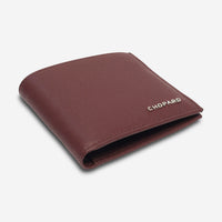 Chopard Classic Burgundy Leather Unisex Mini Wallet 95012-0350