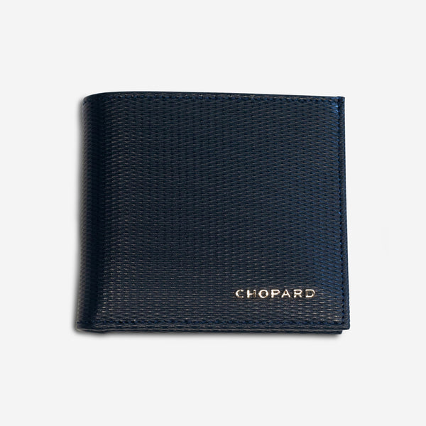 Chopard Classic Blue Leather Unisex Coins Wallet 95012-0380