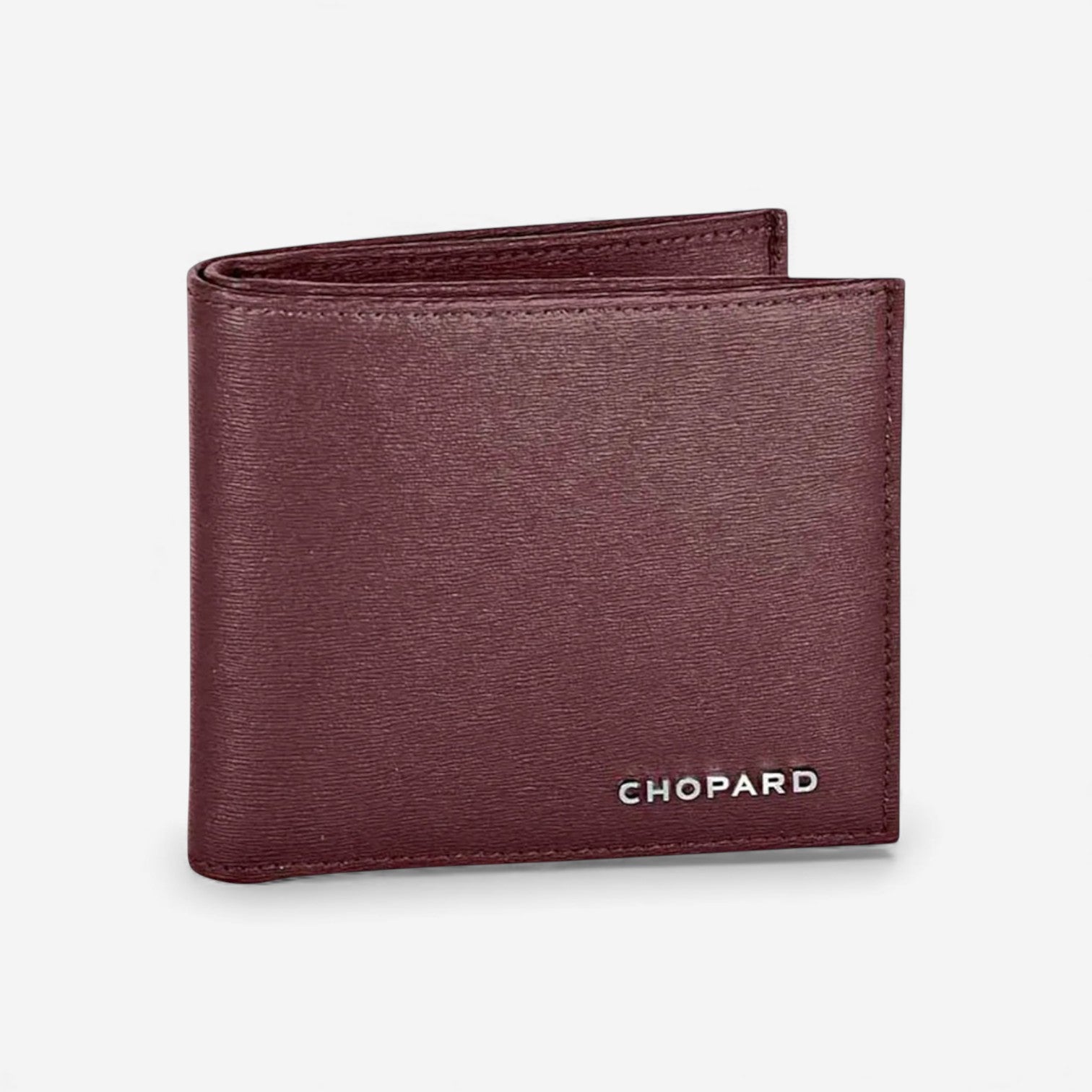 Chopard Classic Burgundy Leather Coin Wallet 95012-0352