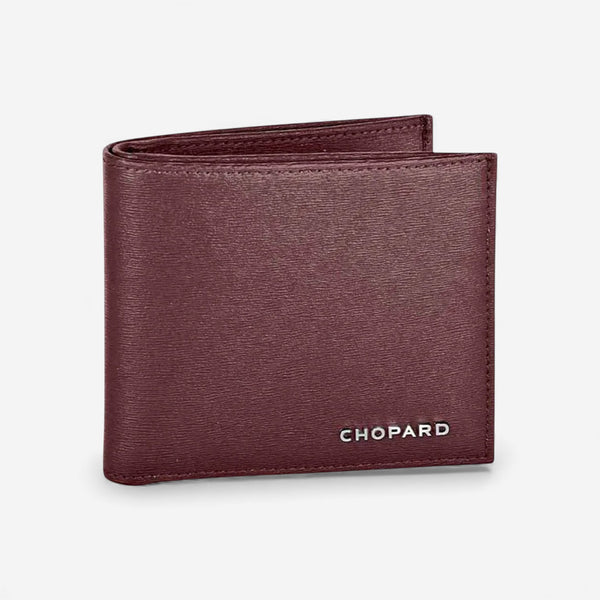 Chopard Classic Burgundy Leather Coin Wallet 95012-0352