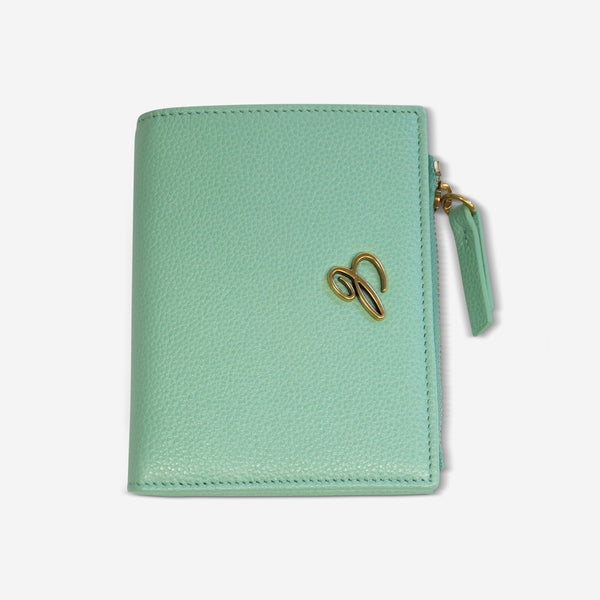 Chopard Happy Sport Medium Mint Green Leather Women's Wallet 95015