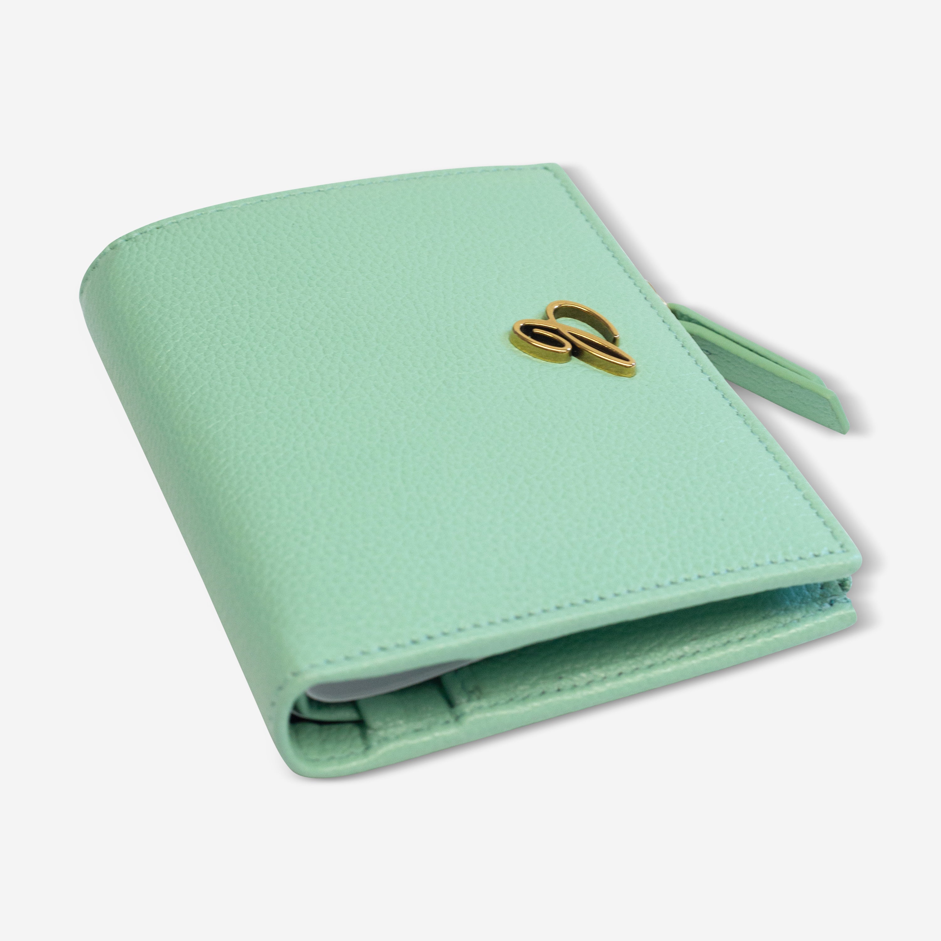 Chopard Happy Sport Medium Mint Green Leather Women's Wallet 95015-0589