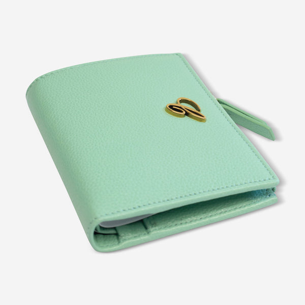 Chopard Happy Sport Medium Mint Green Leather Women's Wallet 95015-0589