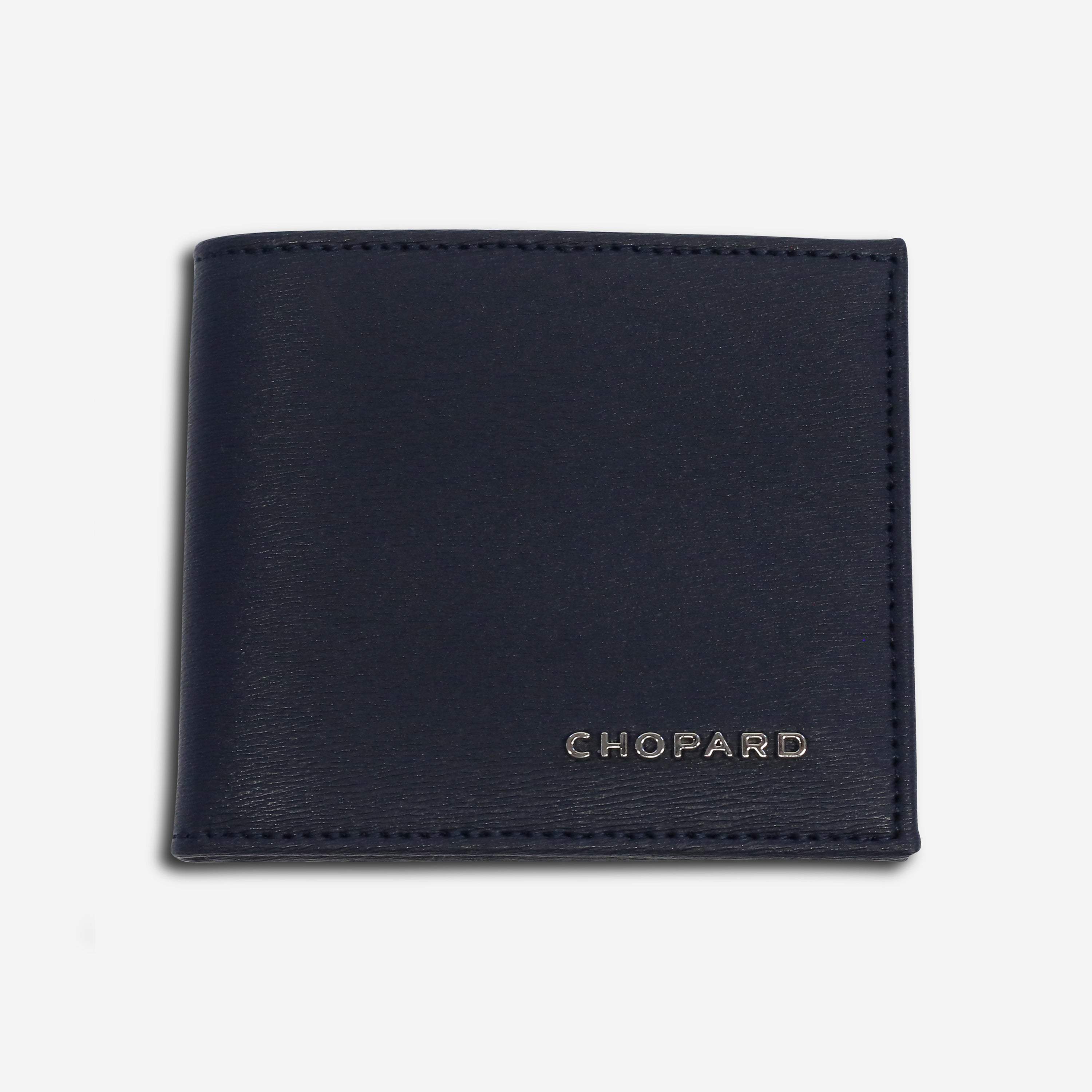 Chopard Classic Blue Leather Mini Wallet 95012-0353