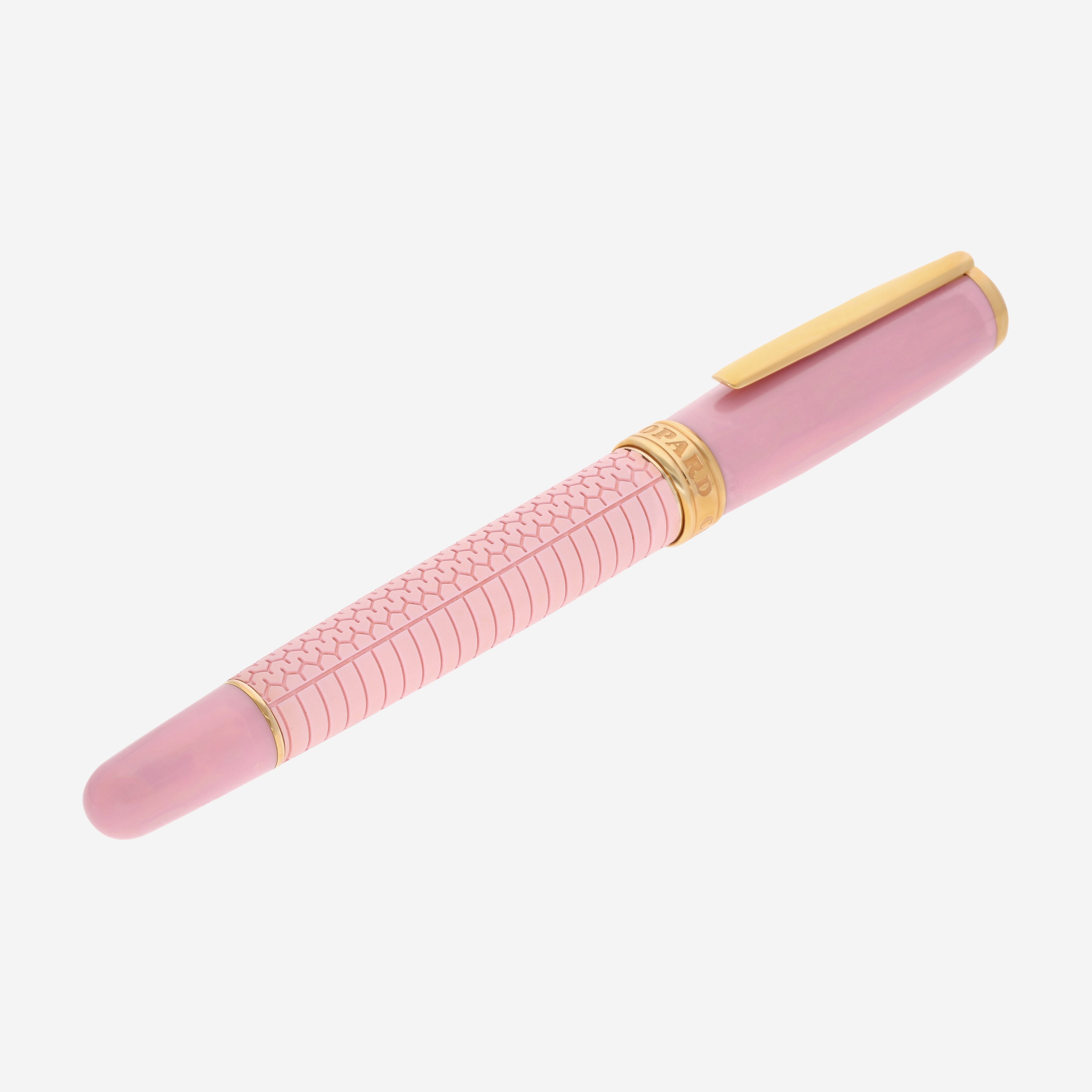 Chopard Classic Racing Pink Rubber/Resin Rose Gold-Plated Metal Rollerball Pen 95013-0030