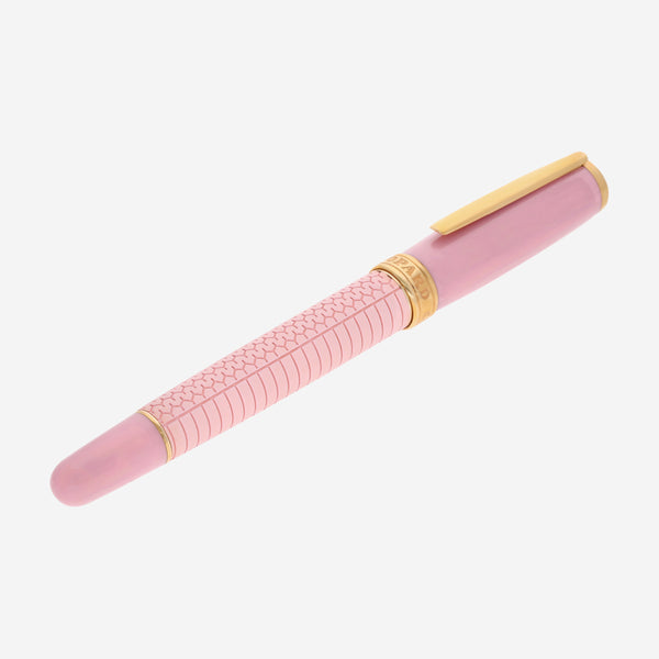 Chopard Classic Racing Pink Rubber/Resin Rose Gold-Plated Metal Rollerball Pen 95013-0030