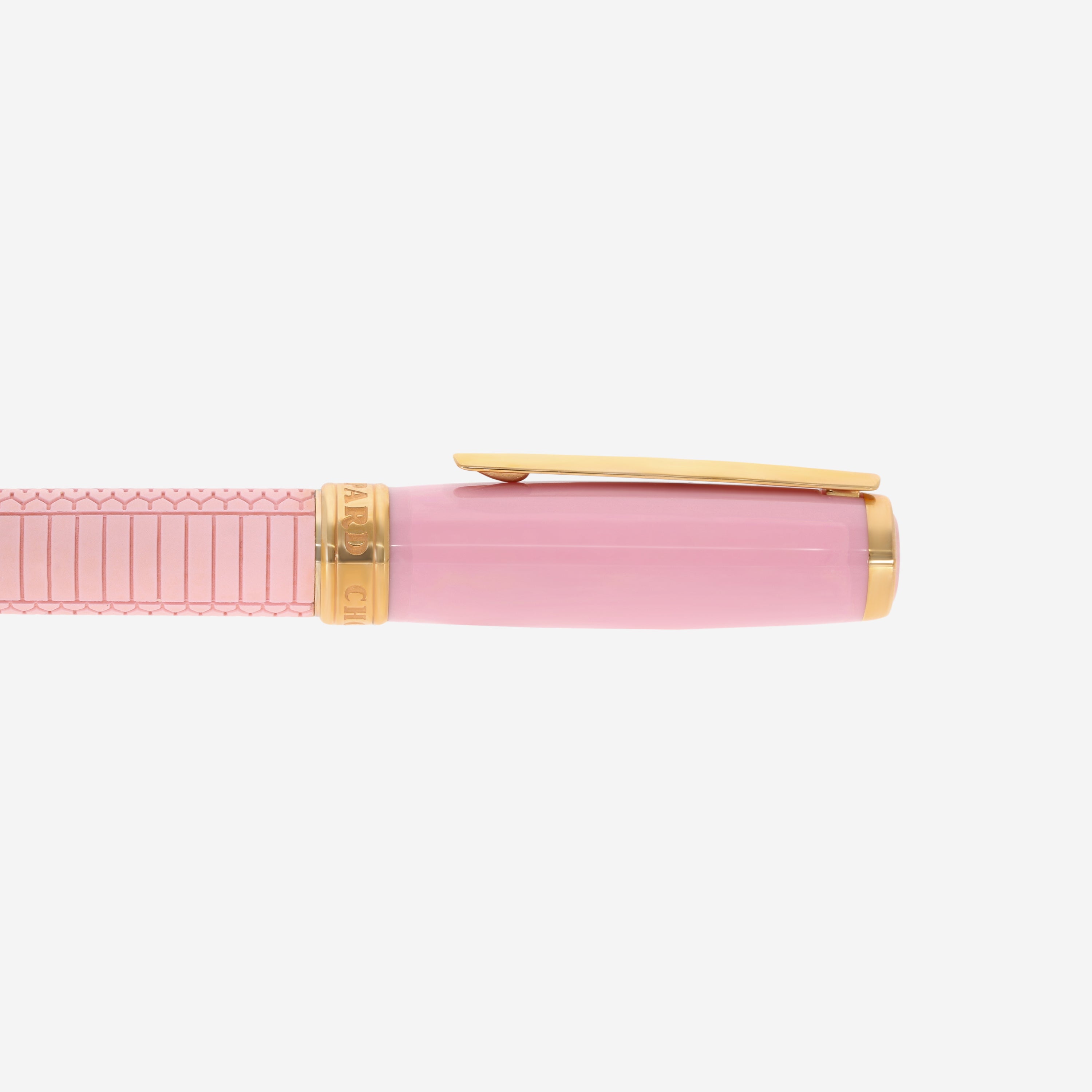 Chopard Classic Racing Pink Rubber/Resin Rose Gold-Plated Metal Rollerball Pen 95013-0030