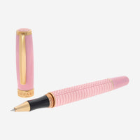 Chopard Classic Racing Pink Rubber/Resin Rose Gold-Plated Metal Rollerball Pen 95013-0030