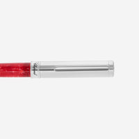Chopard Classic Red Resin Silver-Plated Metal Ballpoint Pen 95013-0495
