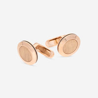 Chopard Classic Rose Gold PVD Steel Mens Cufflinks 95014-0087