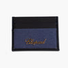 Chopard Classic Black Leather/Denim Unisex Card Holder 95015-0527