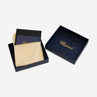Chopard Classic Black Leather/Denim Unisex Card Holder 95015-0527