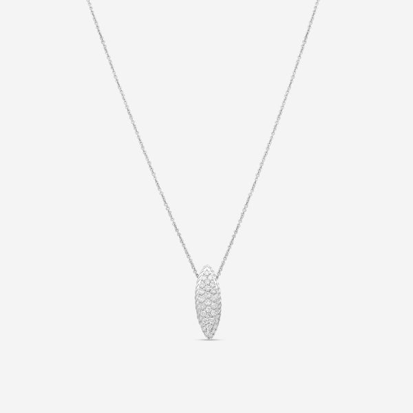 Roberto Coin 18K White Gold Diamond Pendant Necklace 999188AWCHX0 - THE SOLIST