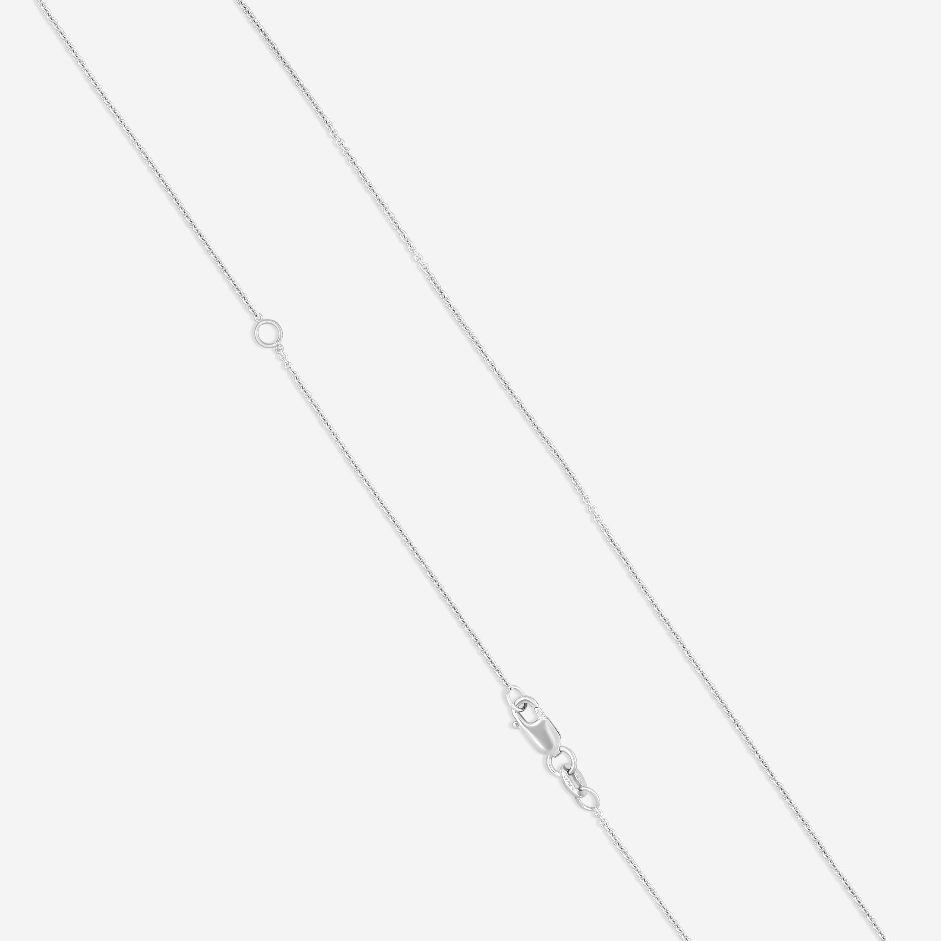 Roberto Coin 18K White Gold Diamond Pendant Necklace 999188AWCHX0 - THE SOLIST