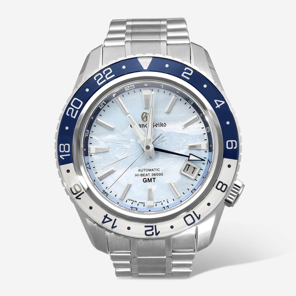 Grand Seiko 25th Anniversary GMT Stainless Steel Automatic Men's Watch SBGJ275