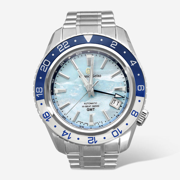 Grand Seiko 25th Anniversary GMT Stainless Steel Automatic Men's Watch SBGJ275 - THE SOLIST
