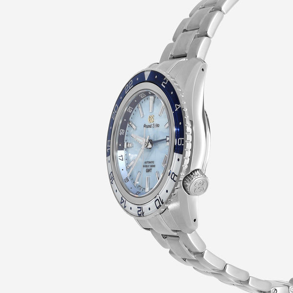 Grand Seiko 25th Anniversary GMT Stainless Steel Automatic Men's Watch SBGJ275