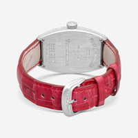 Franck Muller Cintree Curvex 18K White Gold Diamond Quartz Ladies Watch 5852QZD