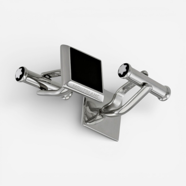 Montblanc 115061 Sartorial Square Black Onyx Cufflinks MSRP $305 - THE SOLIST