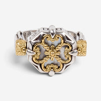 Konstantino Hestia Sterling Silver 18k Yellow Gold & MOP Ring Sz. 7 DMK2117-117-S7 - THE SOLIST