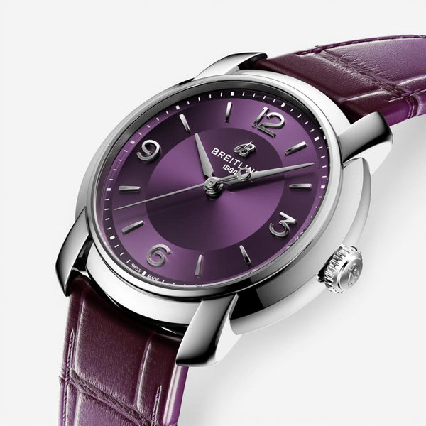 Breitling Premier Stainless Steel Automatic Ladies Watch A10310121Q1P1