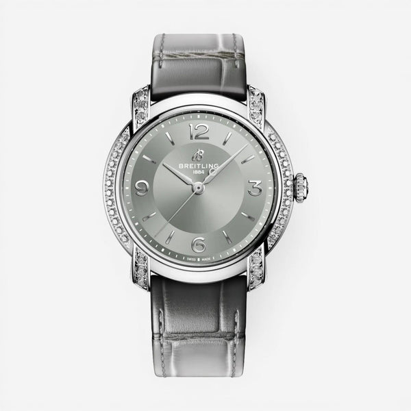 Breitling Premier Stainless Steel Automatic Ladies Watch A10310671M1P1