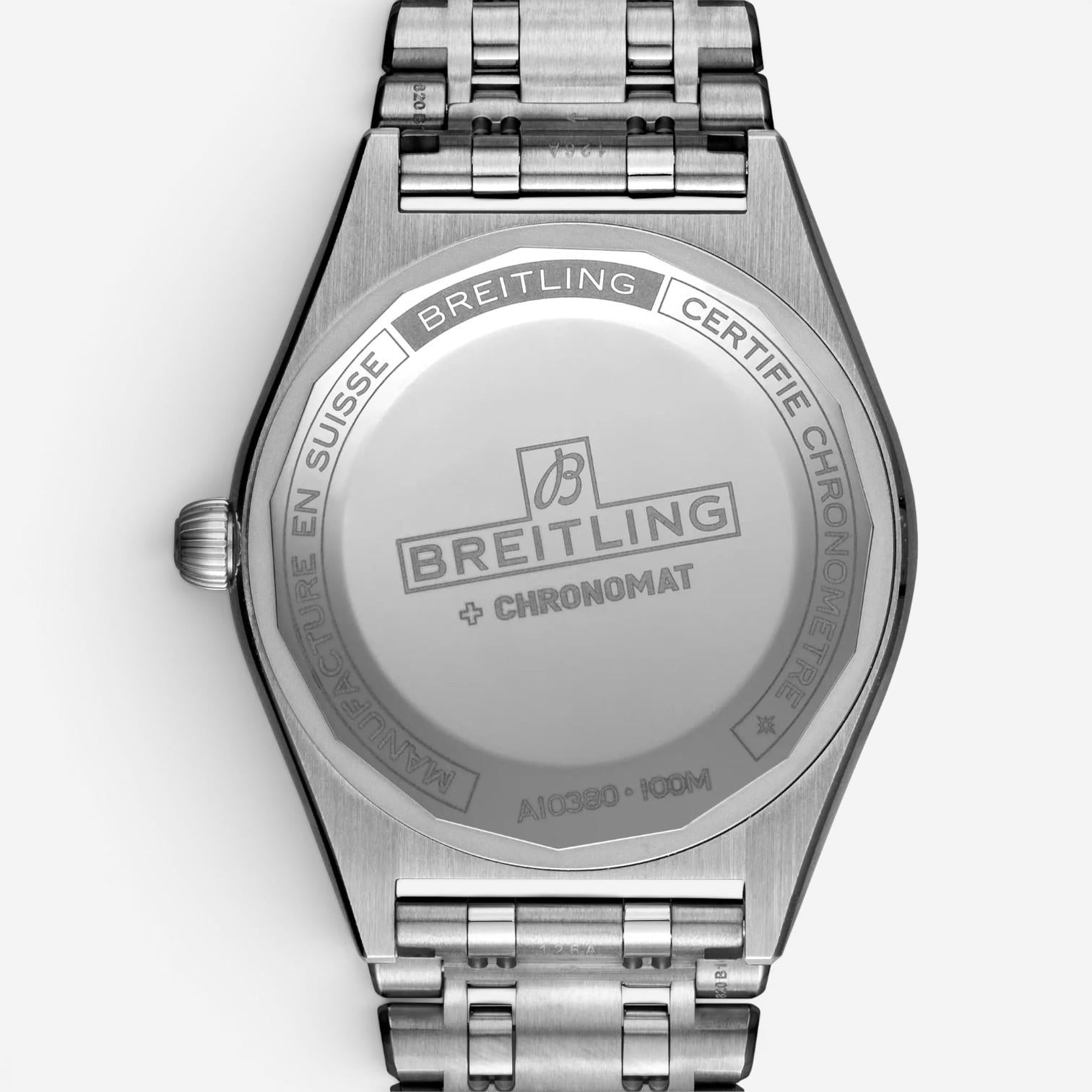 Breitling Chronomat Diamond Automatic Ladies Watch A10380591L1A1