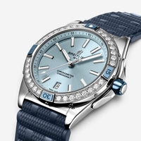 Breitling Super Chronomat Diamond Stainless Steel Automatic Ladies Watch A173565