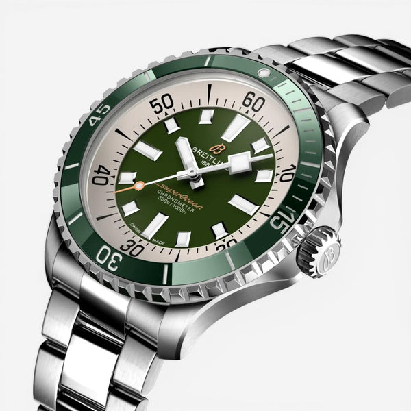 Breitling Superocean Stainless Steel Automatic Men's Watch A17376A31L1A1