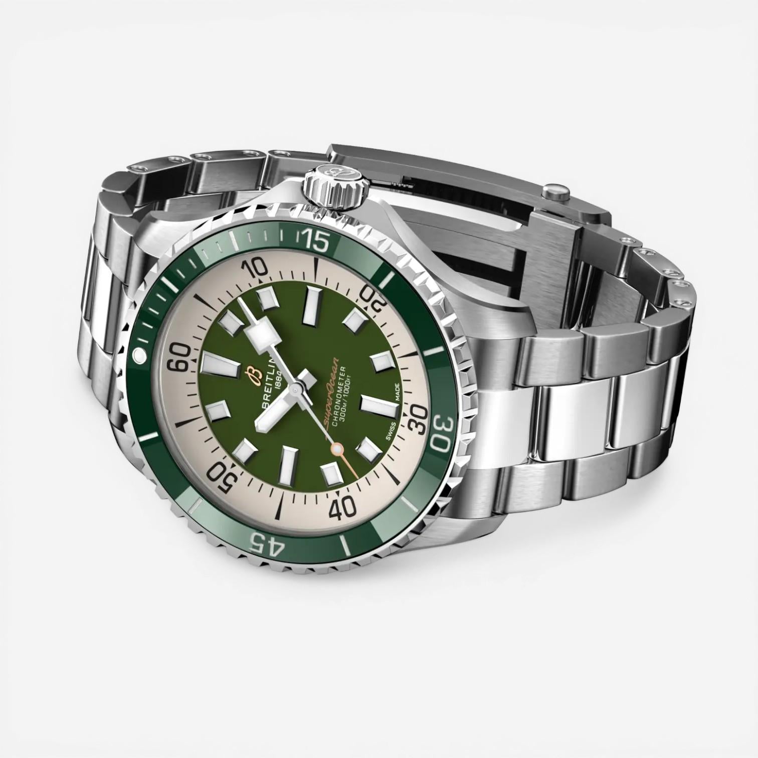 Breitling Superocean Stainless Steel Automatic Men's Watch A17376A31L1A1