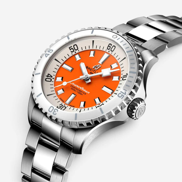 Breitling Superocean Automatic Stainless Steel Ladies Watch A17377211O1A1