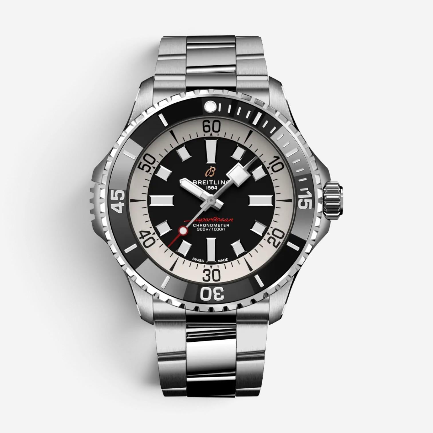 Breitling Superocean Automatic Stainless Steel Men's Watch A17378211B1A1