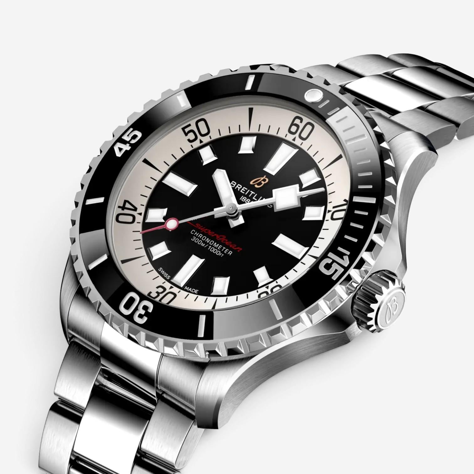 Breitling Superocean Automatic Stainless Steel Men's Watch A17378211B1A1