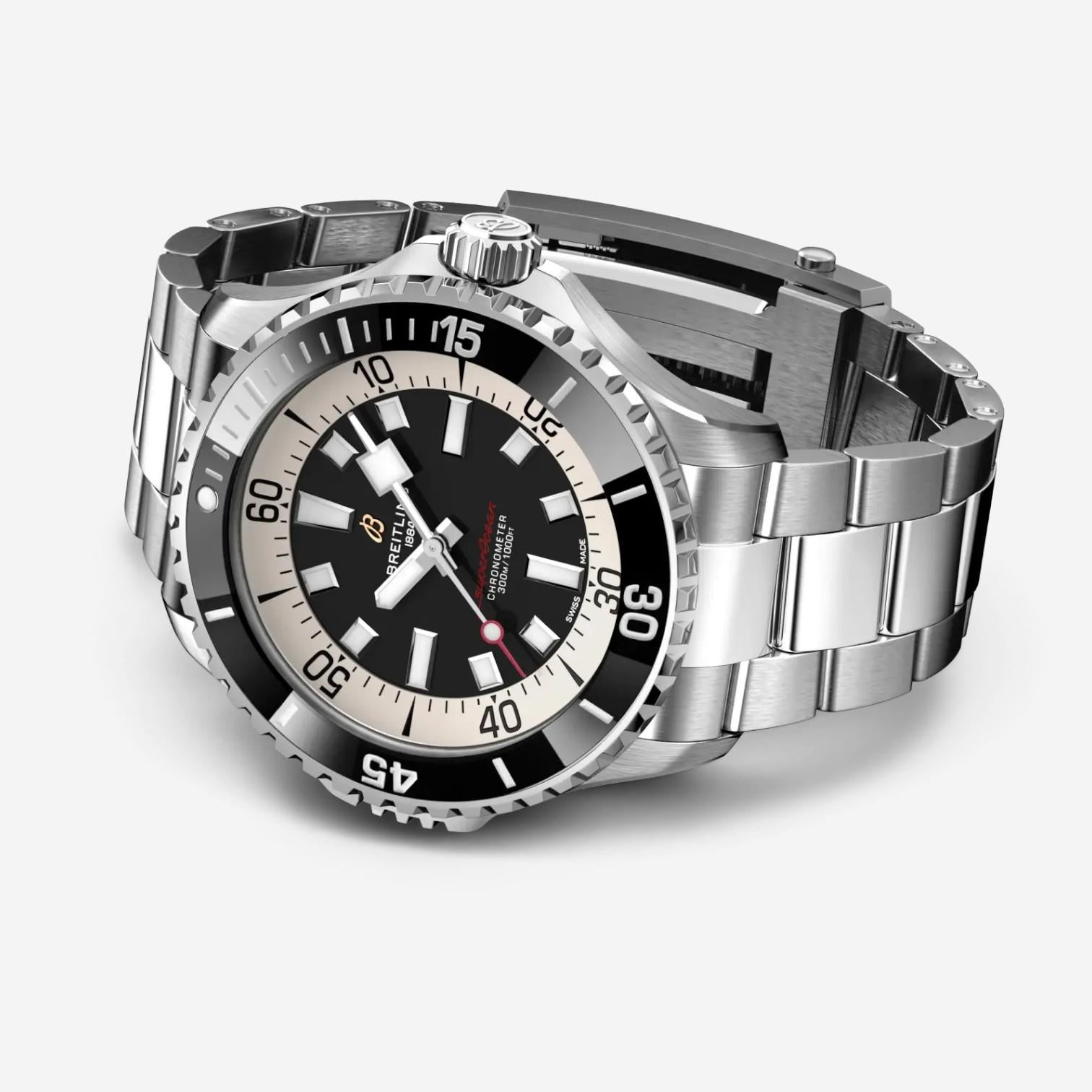 Breitling Superocean Automatic Stainless Steel Men's Watch A17378211B1A1