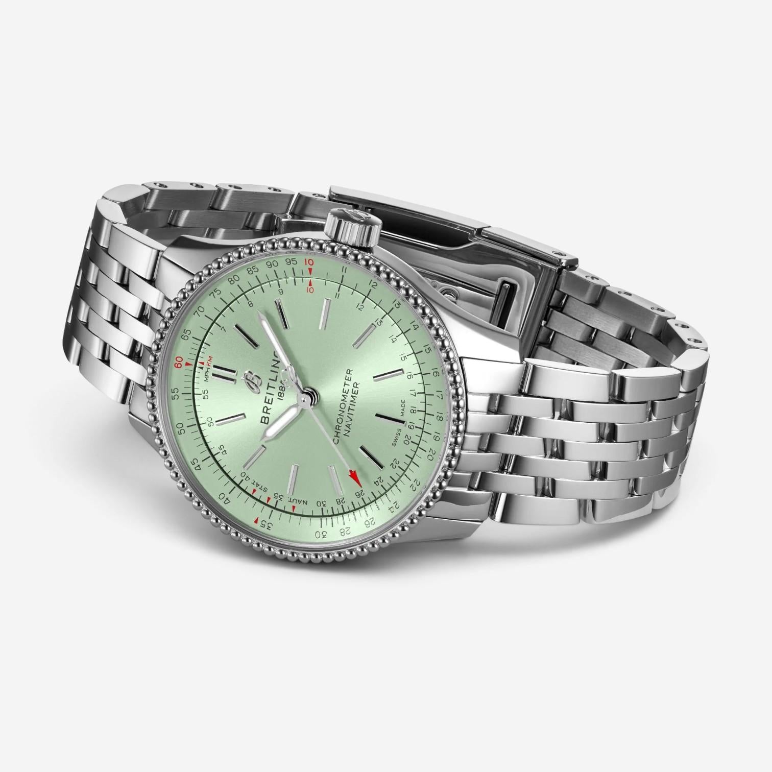 Breitling Navitimer Automatic Stainless Steel Ladies Watch A17395361L1A1