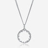Suzanne Kalan 18K White Gold, White Agate and Diamond 0.40ct. tw. Pendant Necklace A5000-WGWA - THE SOLIST