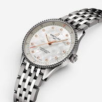 Breitling Navitimer Diamond Stainless Steel Quartz Ladies Watch A77320E61A2A1