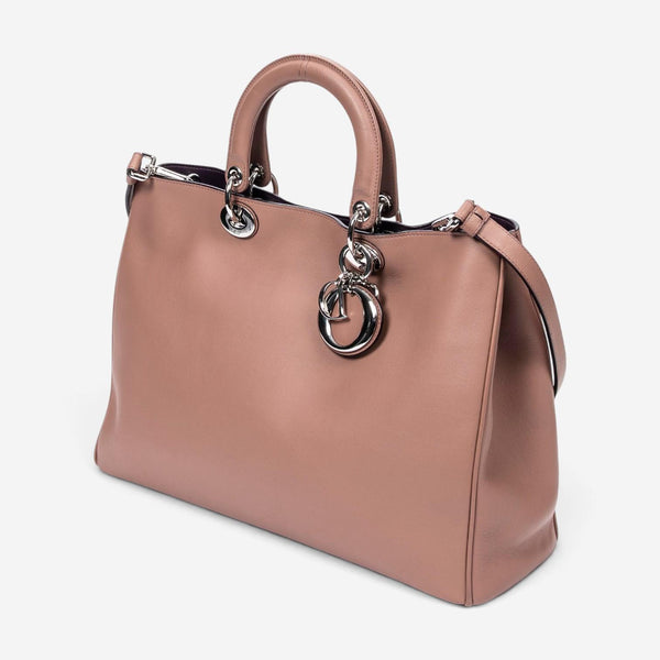 Dior Light Brown Calf Leather Large Shopper Tote AAW9482