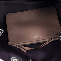 Dior Light Brown Calf Leather Large Shopper Tote AAW9482