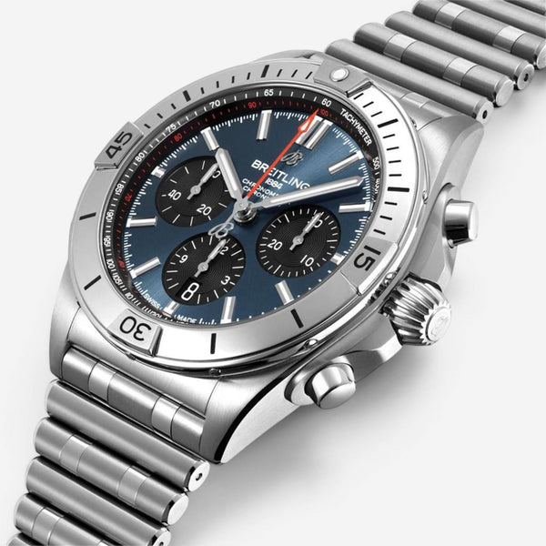 Breitling Chronomat B01 42mm Stainless Steel Automatic Men's Watch AB0134101C1A1