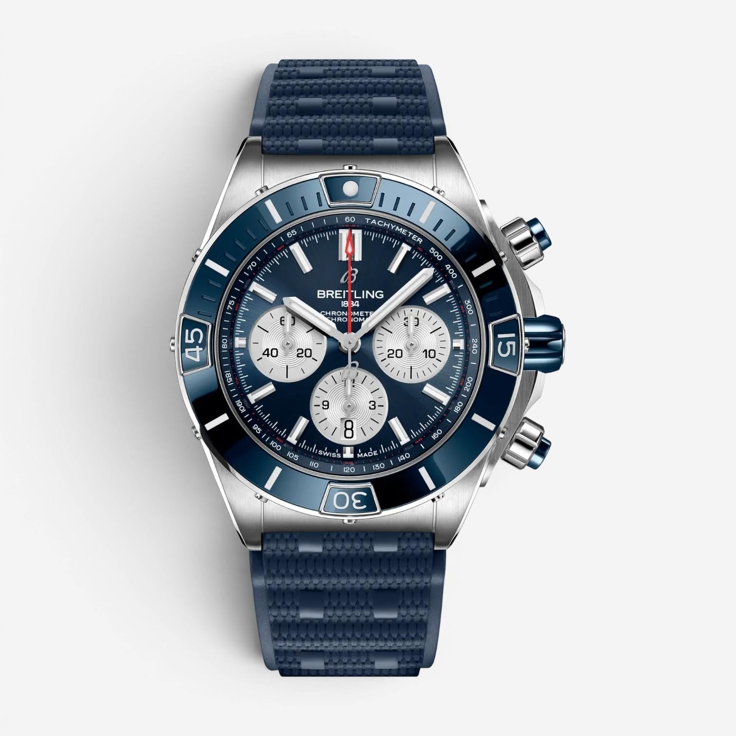 Breitling Super Chronomat Stainless Steel Automatic Men's Watch AB0136161C1S1